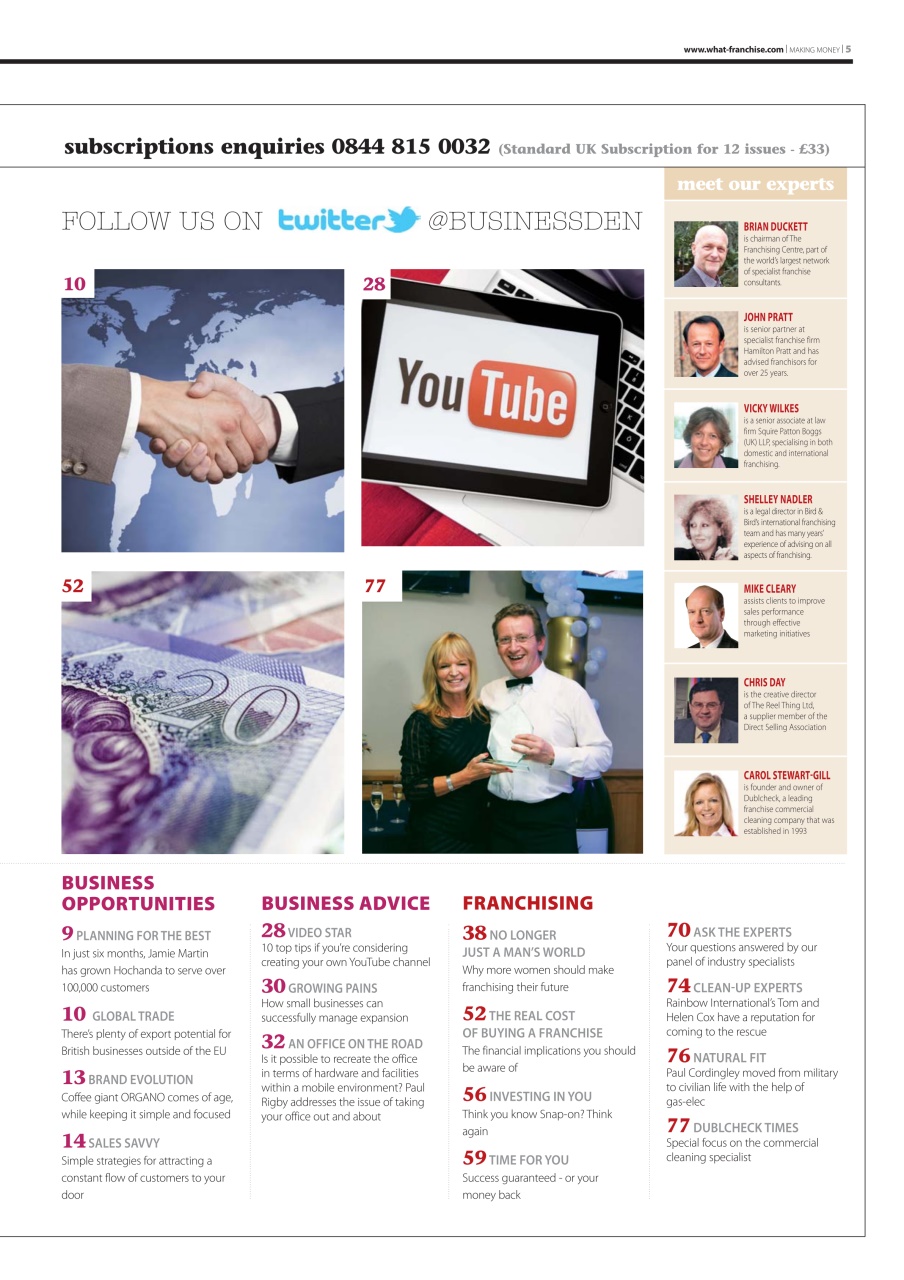 Making Money Preview Pages