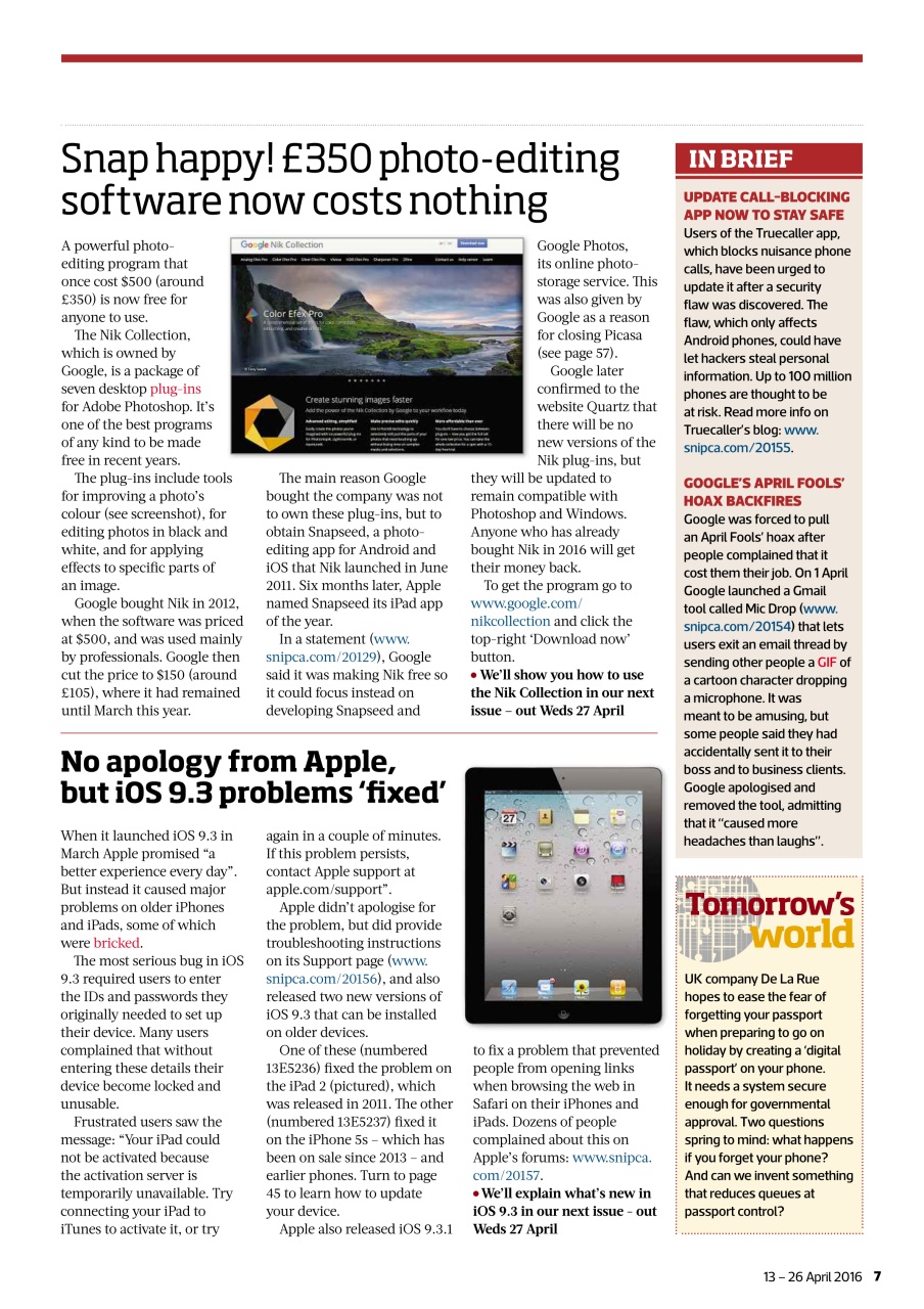 Computer Active Preview Pages