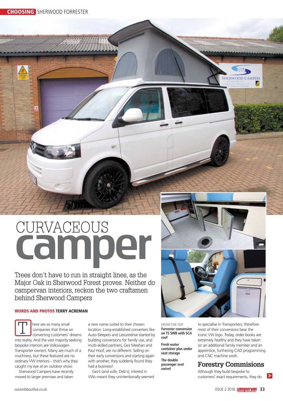 Campervan Preview Pages
