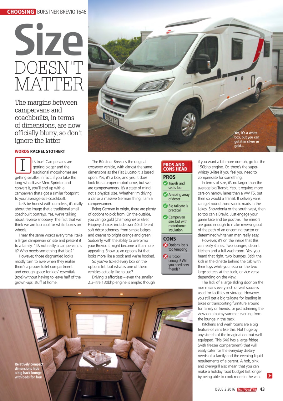 Campervan Preview Pages