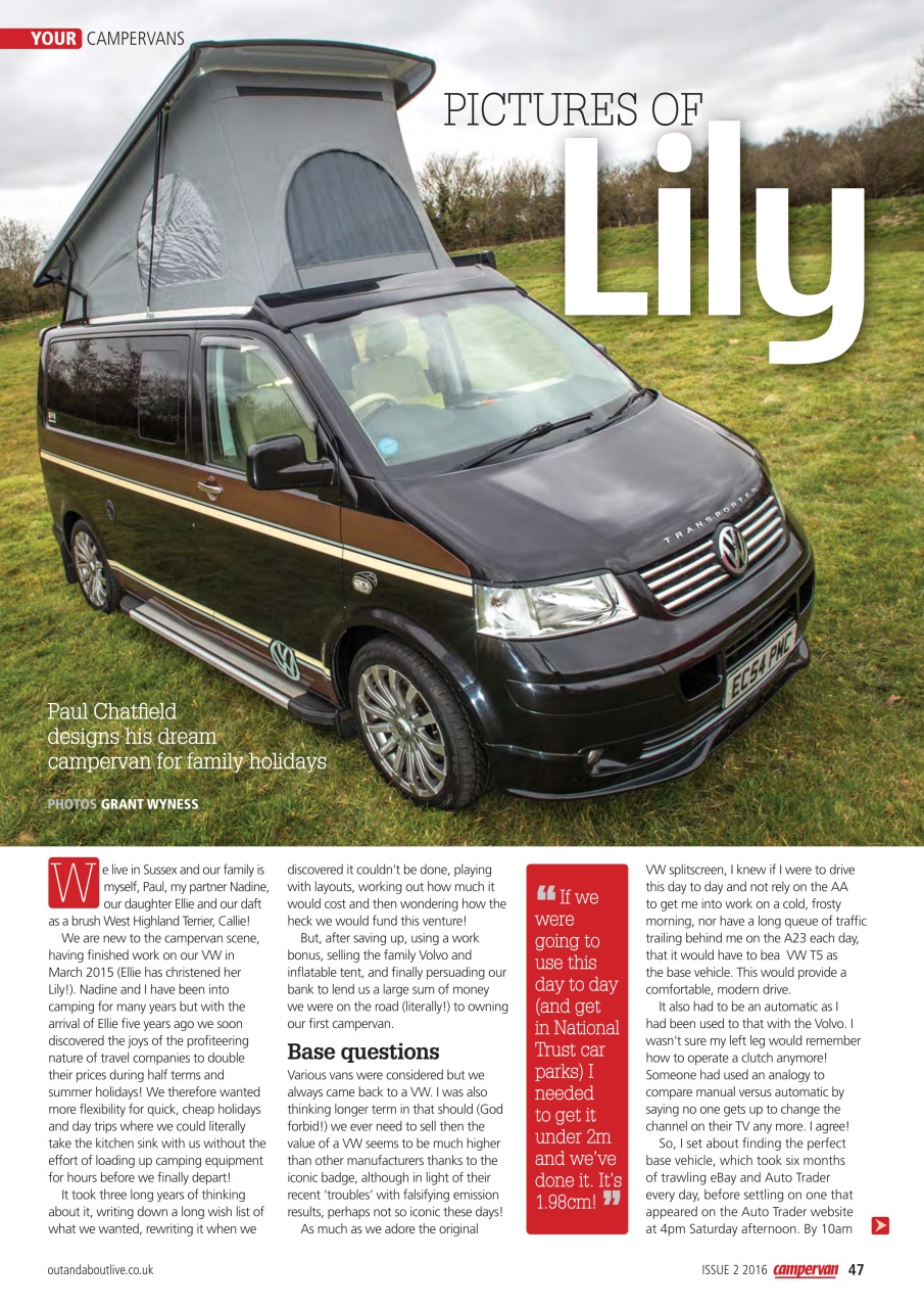 Campervan Preview Pages