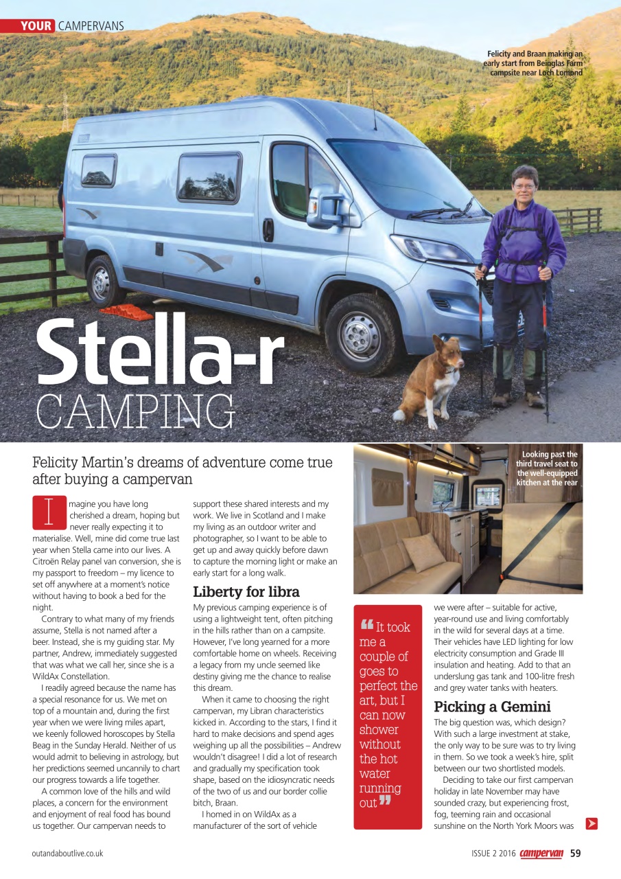 Campervan Preview Pages