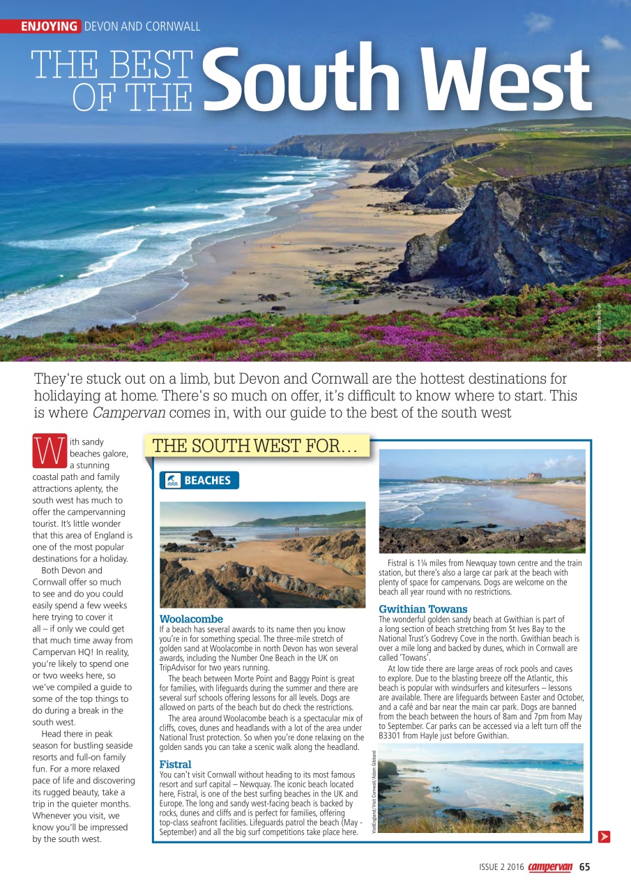 Campervan Preview Pages