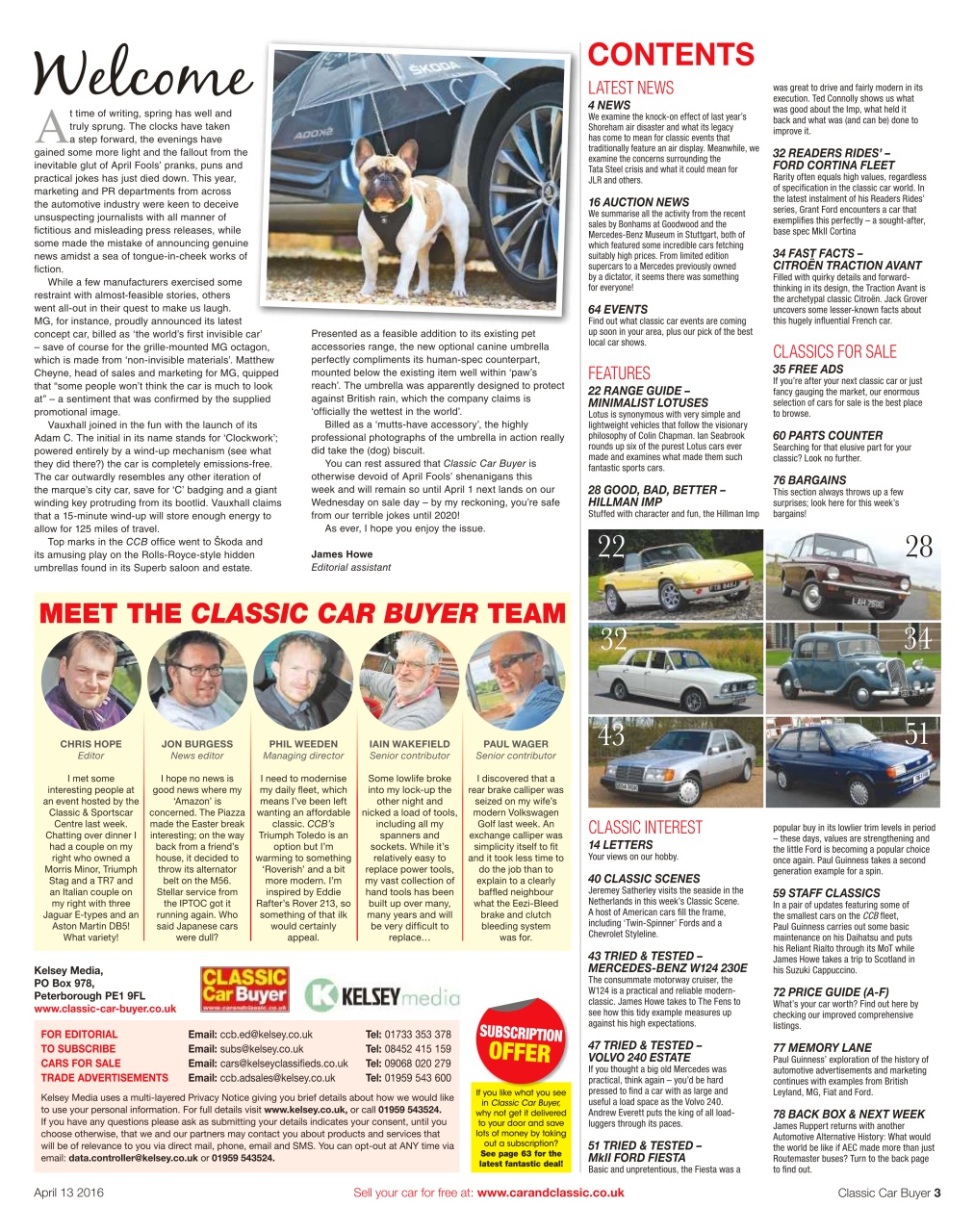 Classic Car Buyer Preview Pages