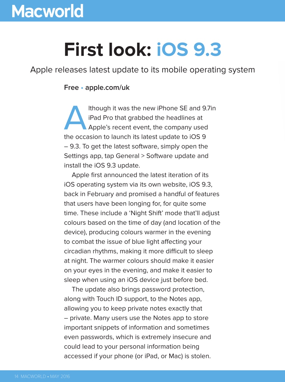 Macworld Preview Pages