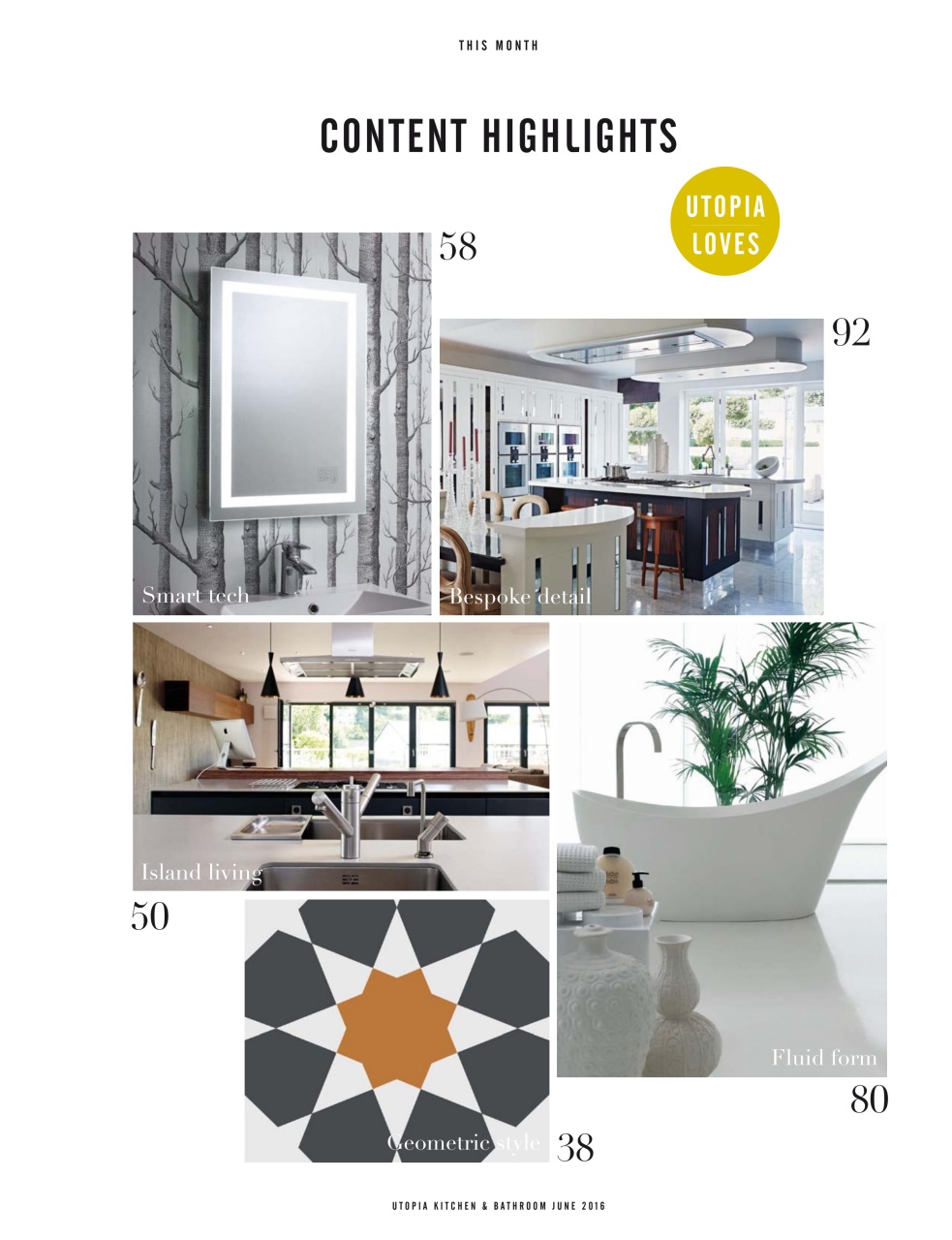 Utopia Kitchen & Bathroom Preview Pages