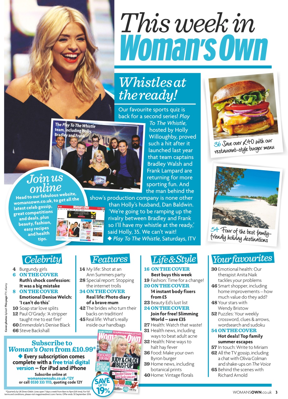 Woman's Own Preview Pages