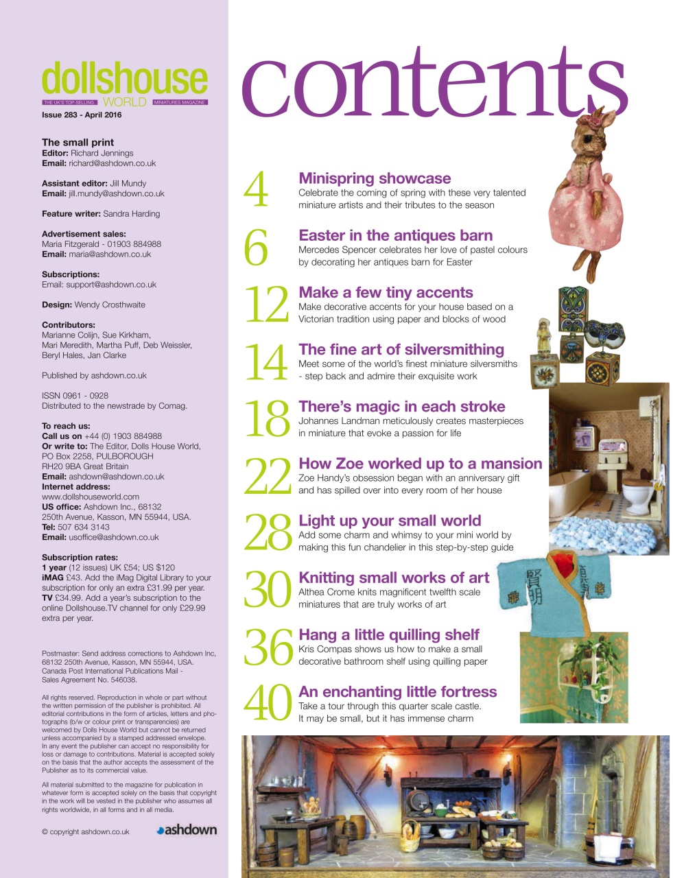 Dolls House World Preview Pages
