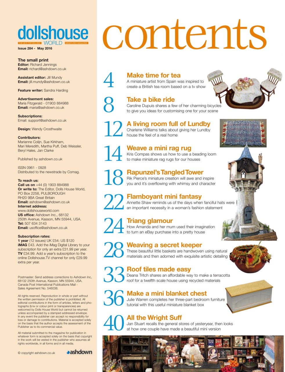 Dolls House World Preview Pages