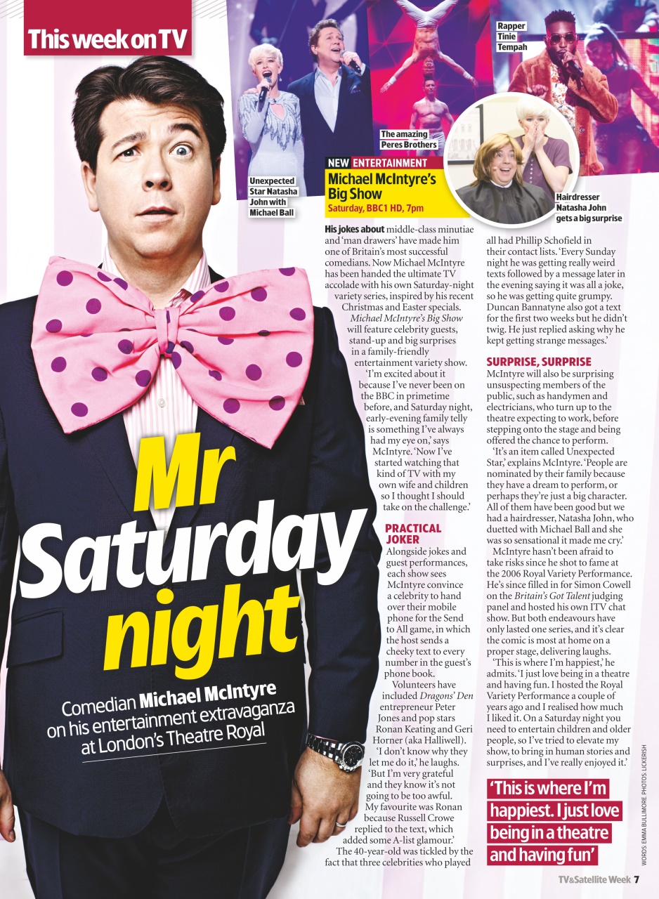 TV & Satellite Week Preview Pages