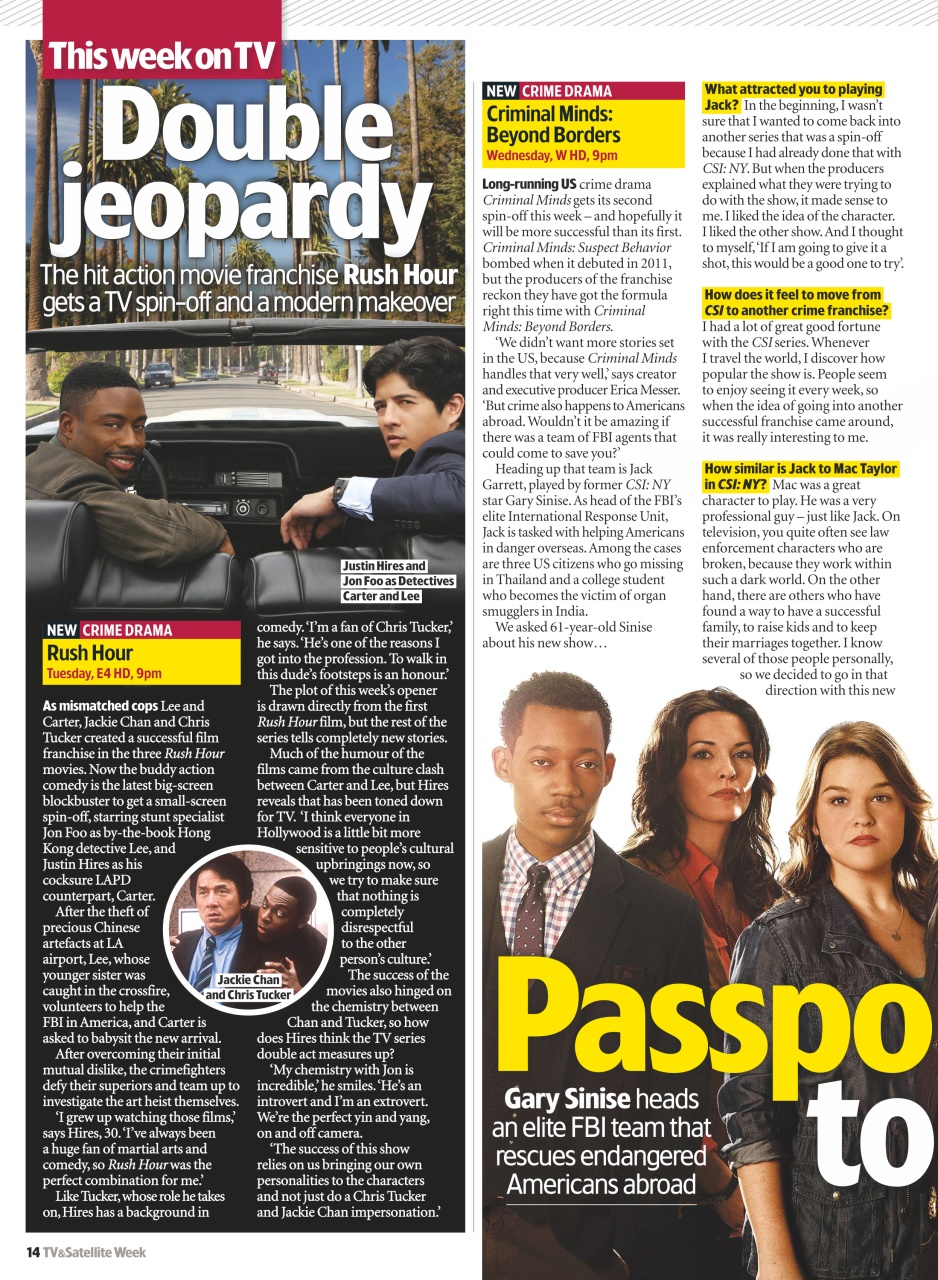 TV & Satellite Week Preview Pages