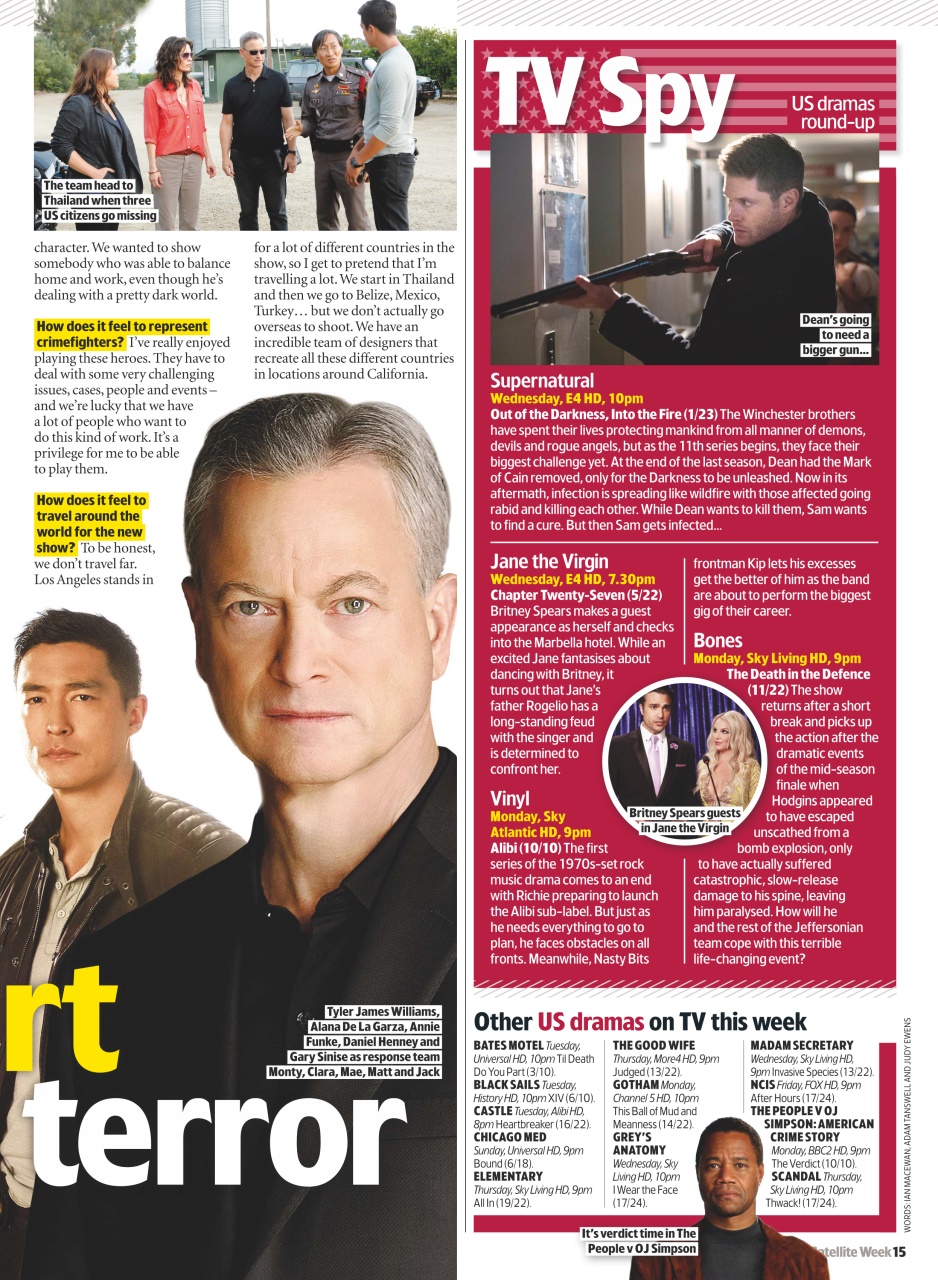 TV & Satellite Week Preview Pages