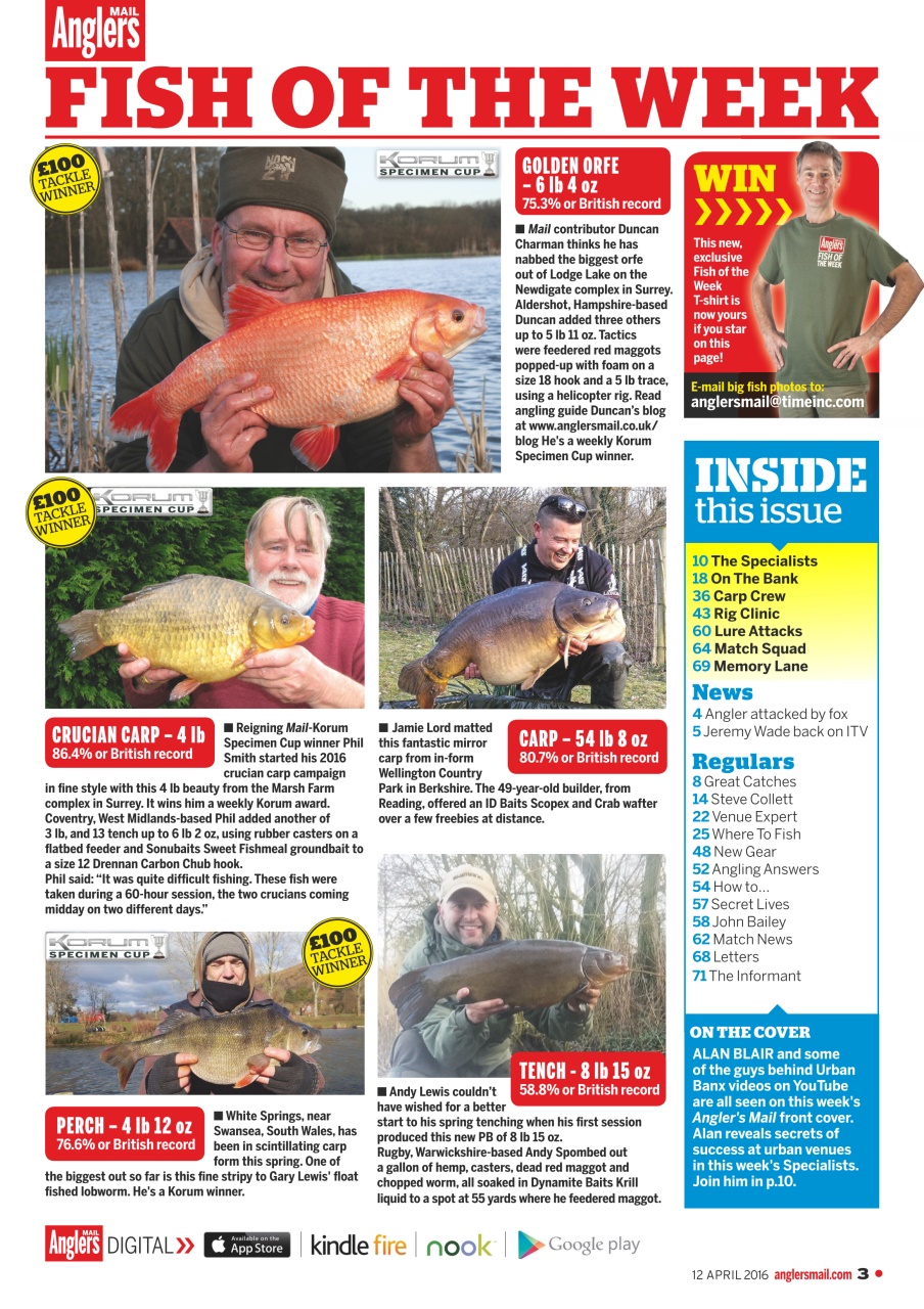 Anglers Mail Preview Pages