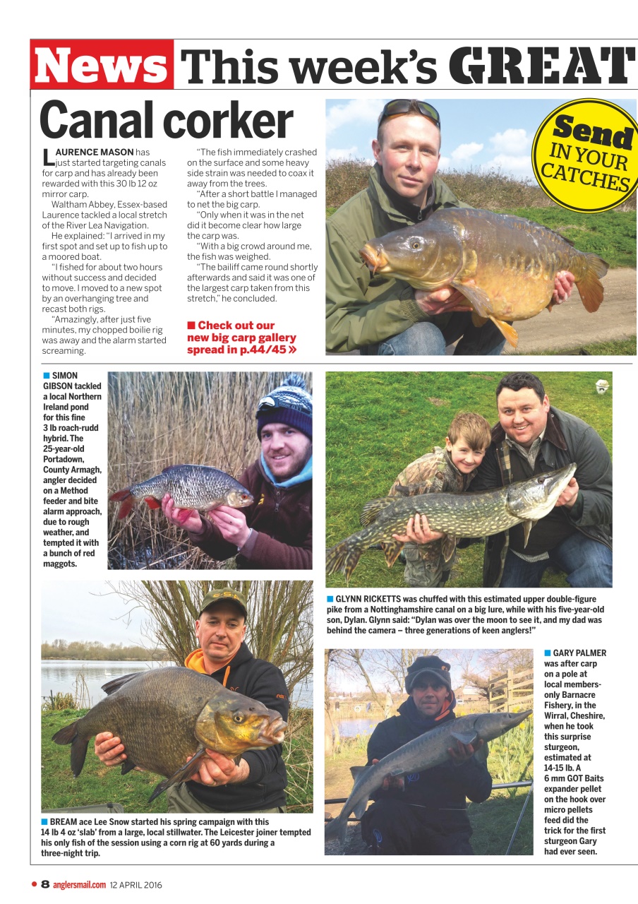 Anglers Mail Preview Pages