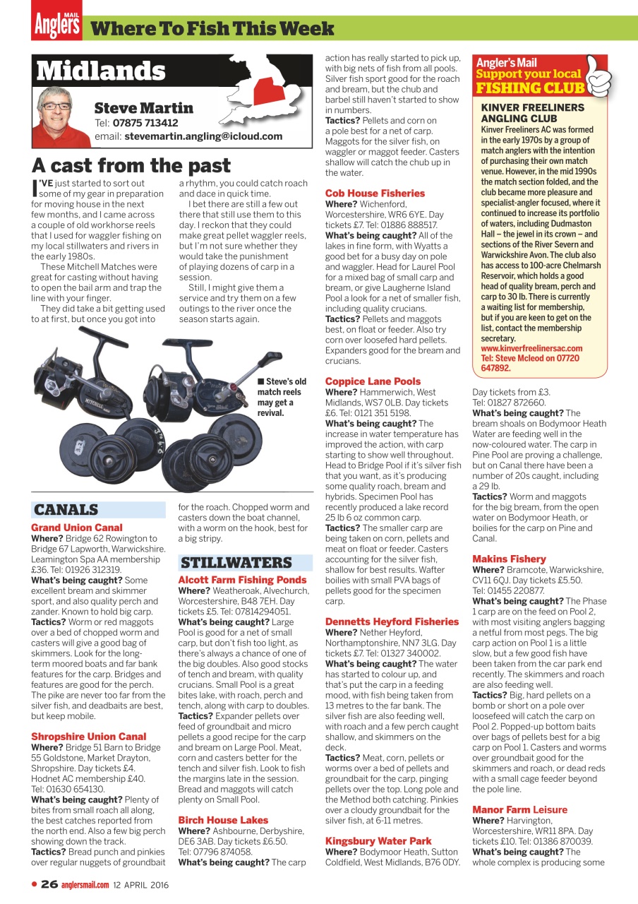 Anglers Mail Preview Pages