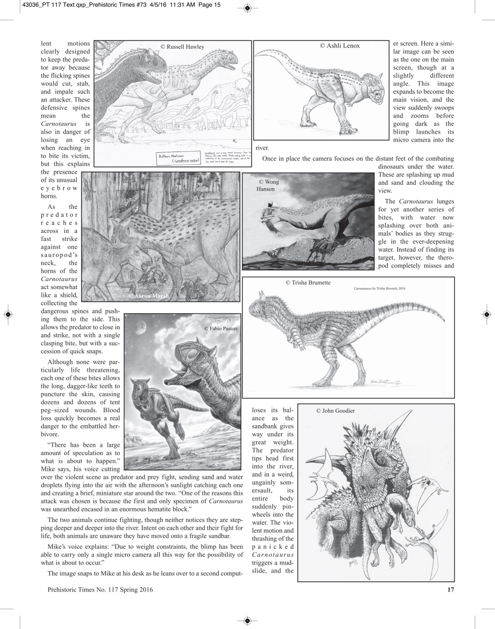 Prehistoric Times Preview Pages