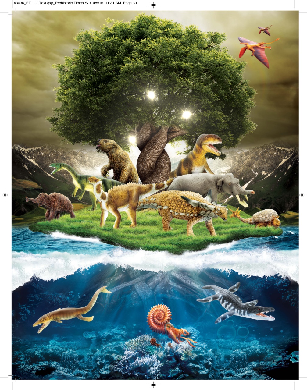 Prehistoric Times Preview Pages