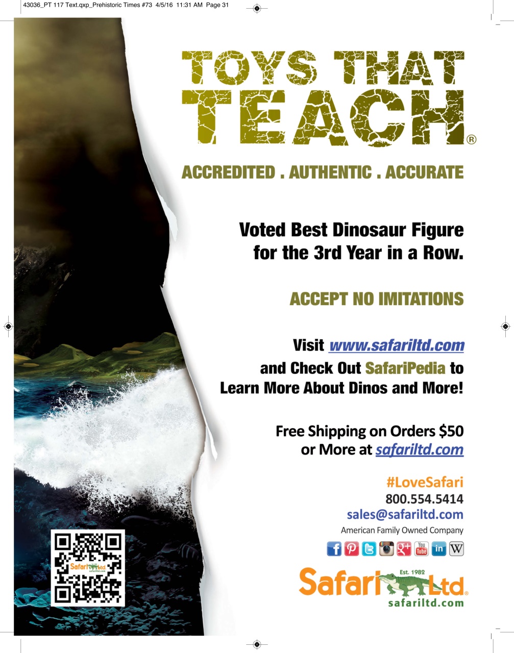 Prehistoric Times Preview Pages