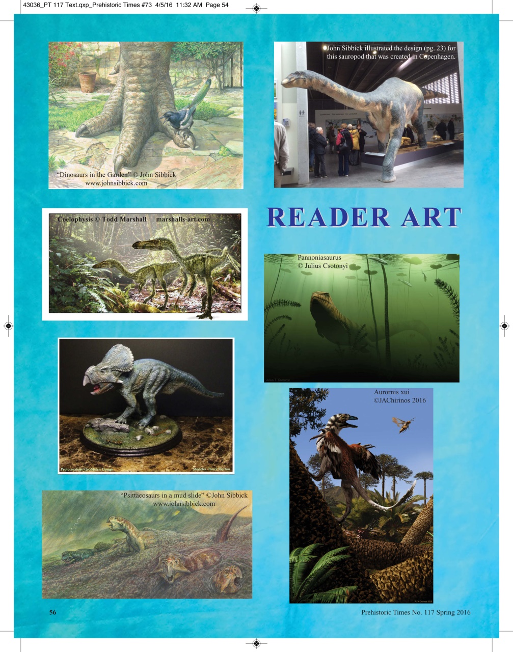 Prehistoric Times Preview Pages