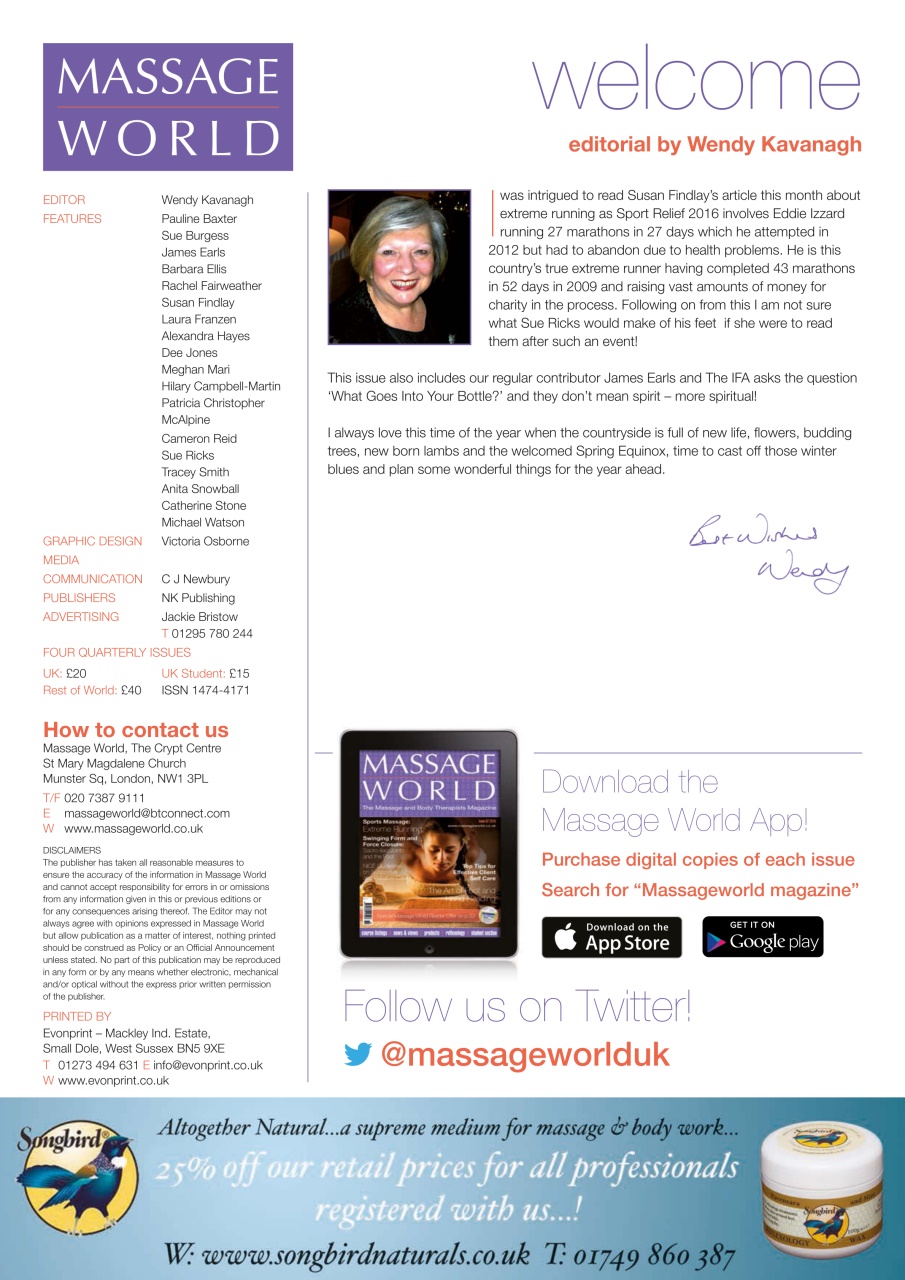 Massage World Preview Pages