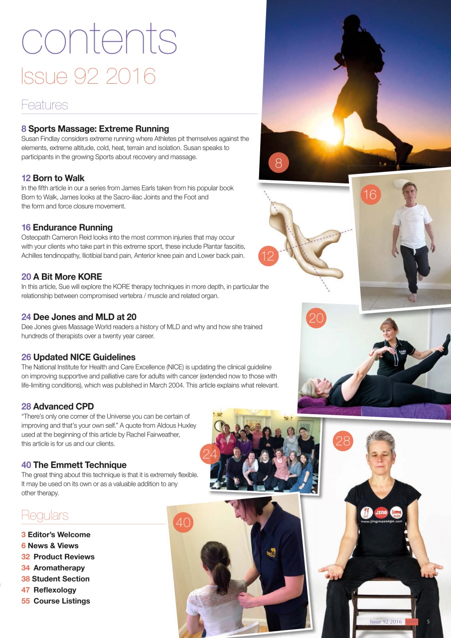 Massage World Preview Pages