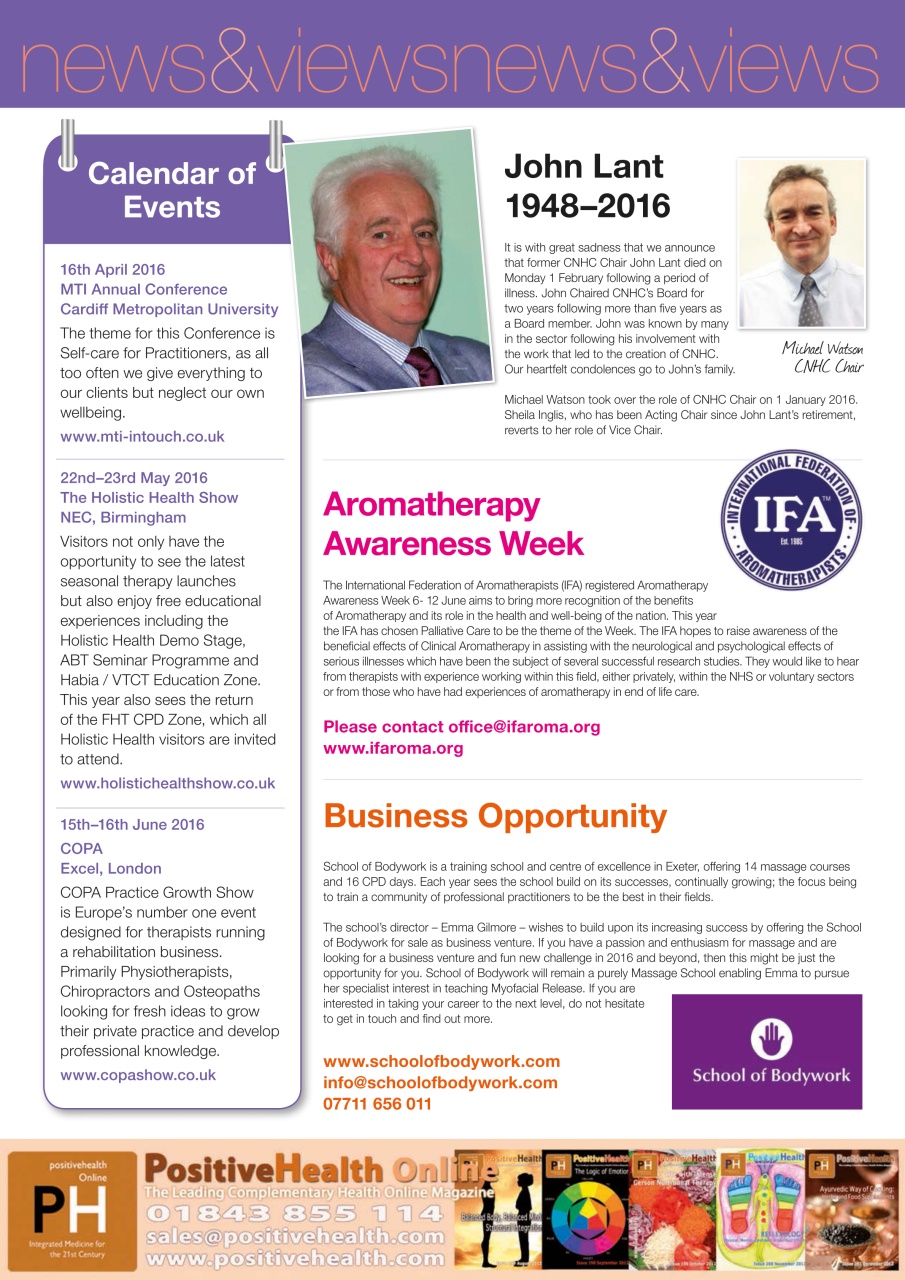 Massage World Preview Pages
