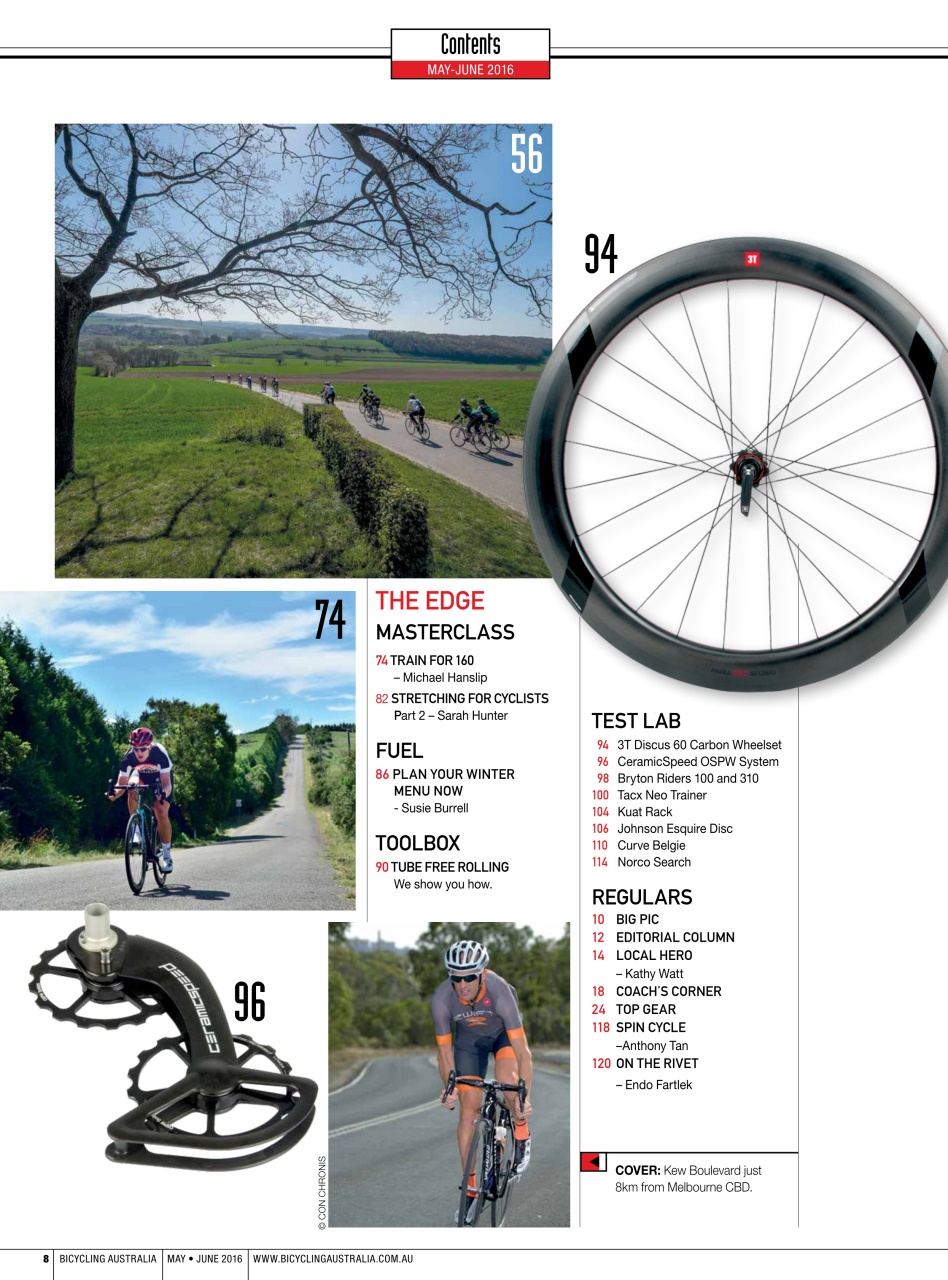 Bicycling Australia Preview Pages