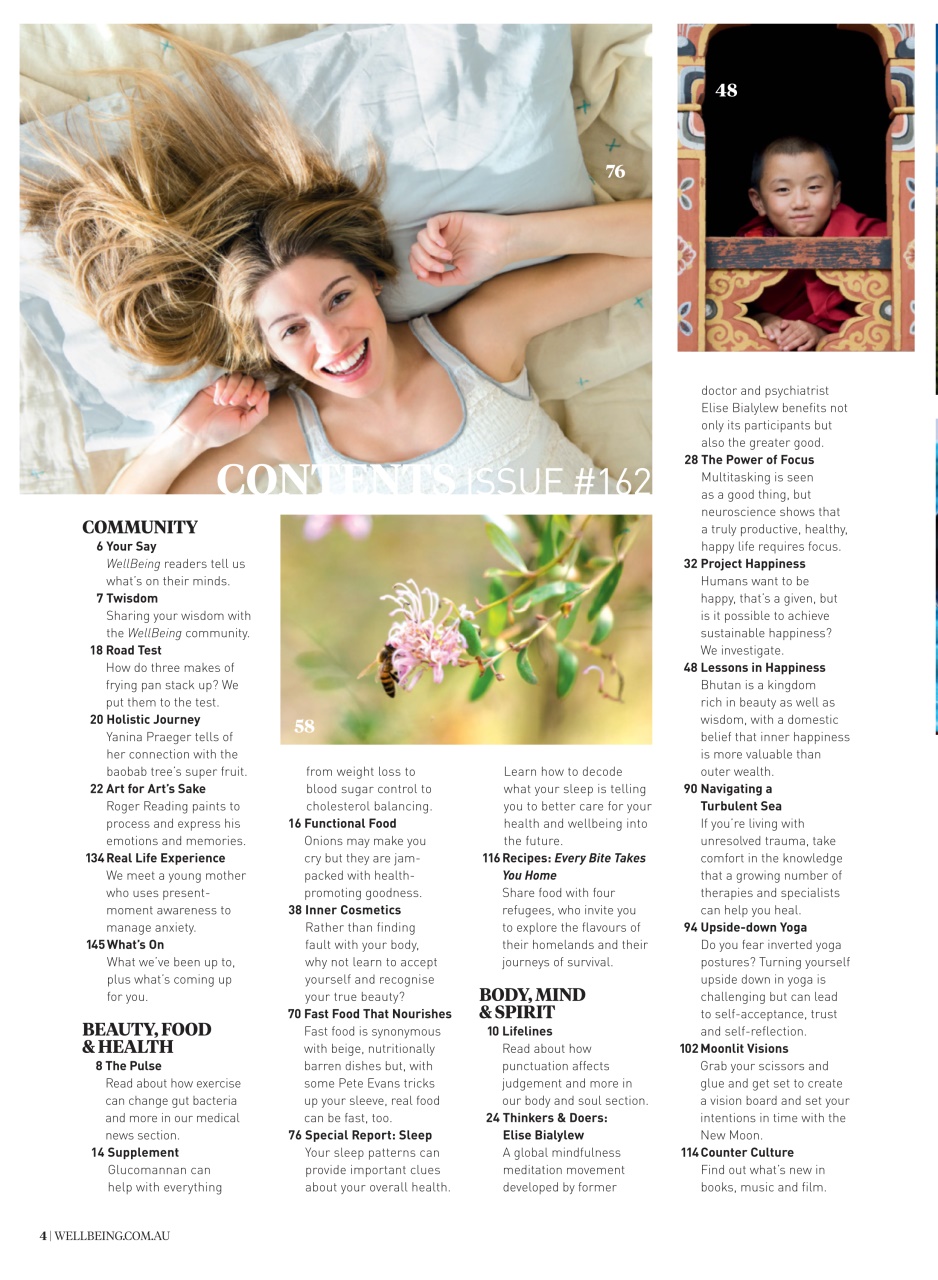 WellBeing Preview Pages