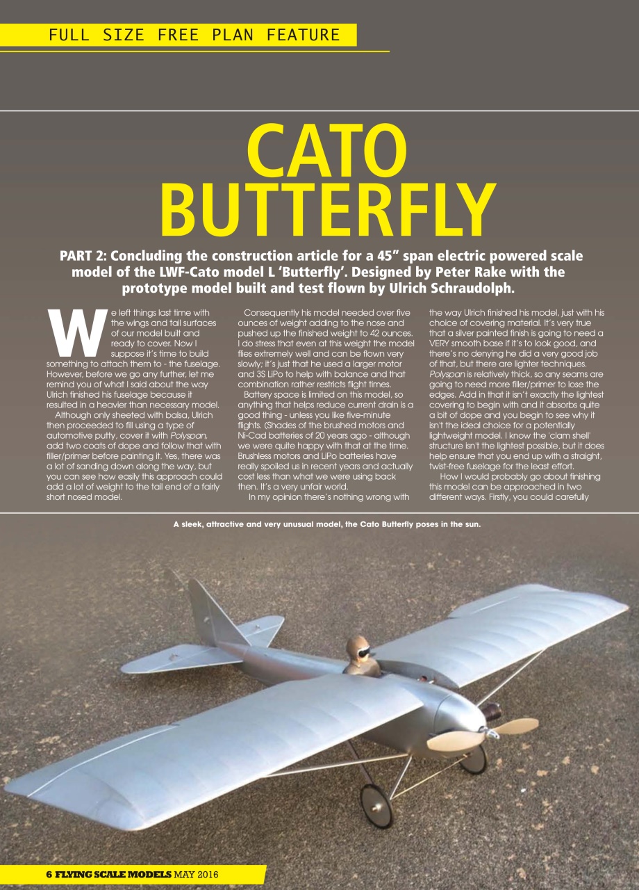 Flying Scale Models Preview Pages