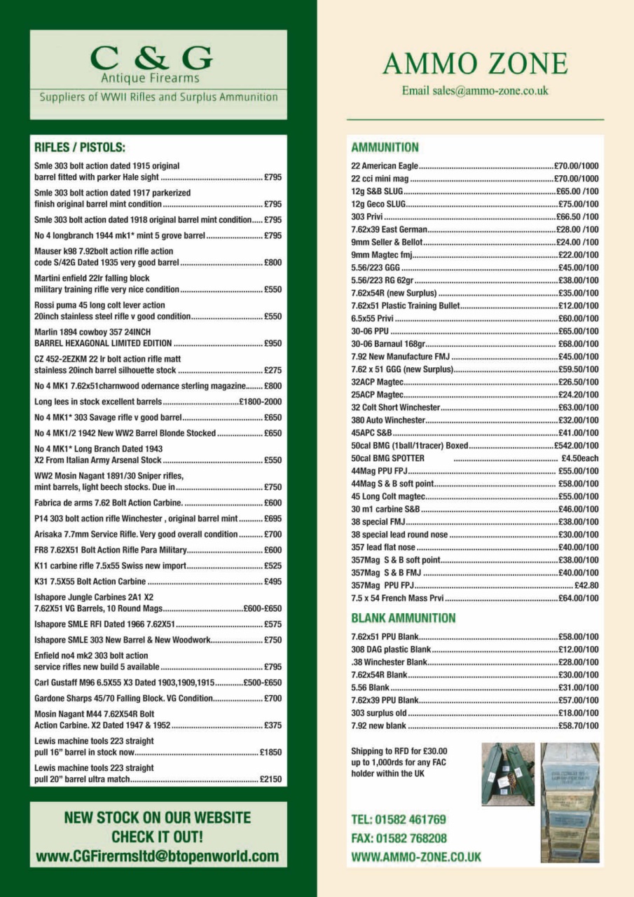 National Rifle Association Journal Preview Pages