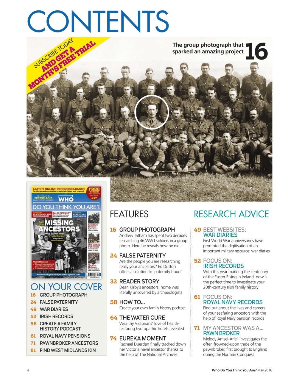 Who Do You Think You Are? Preview Pages