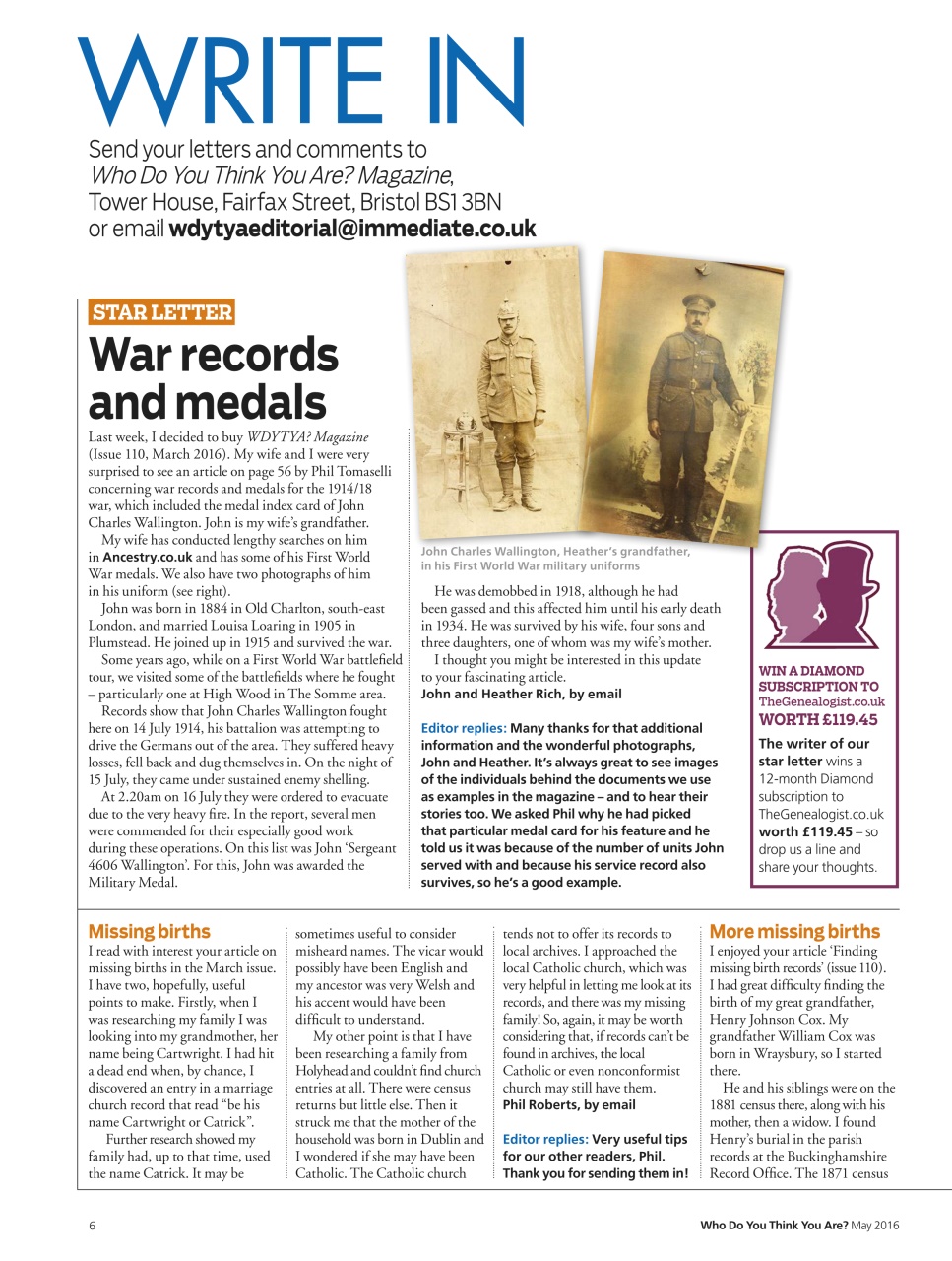 Who Do You Think You Are? Preview Pages