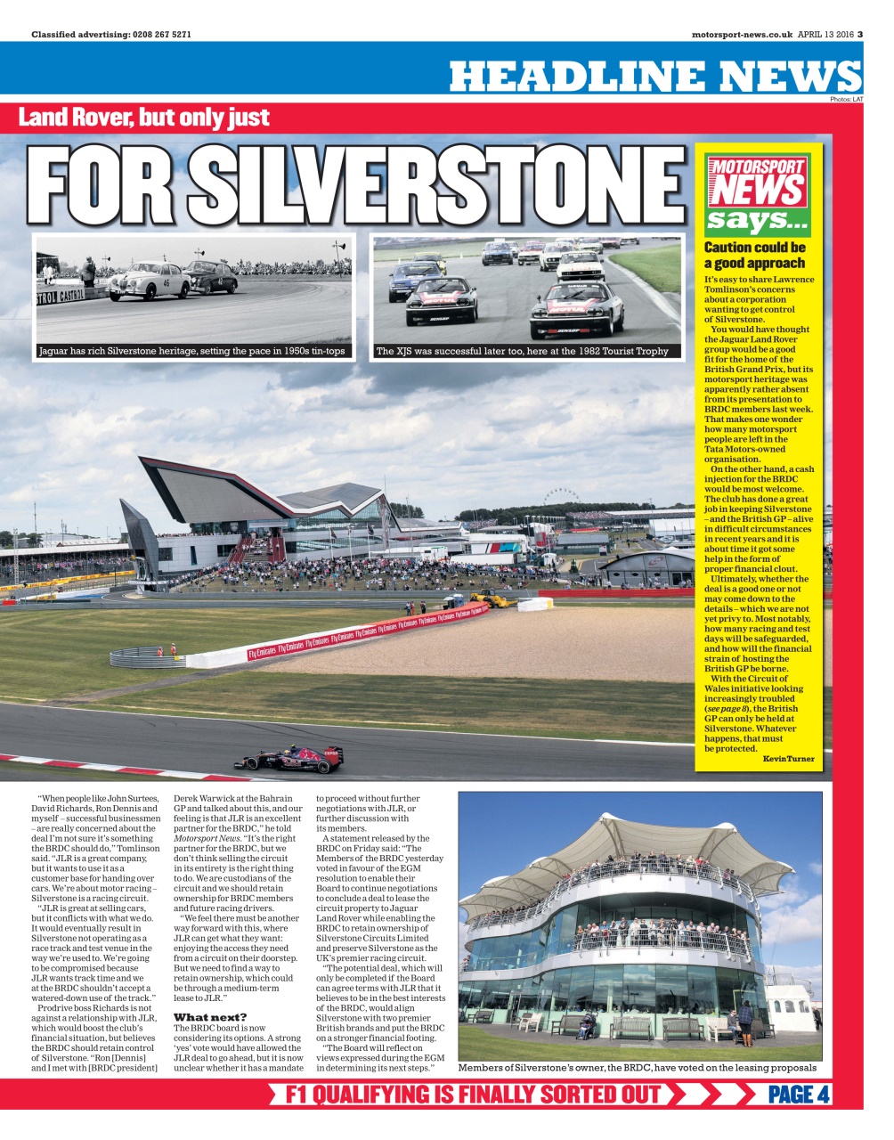 Motorsport News Preview Pages