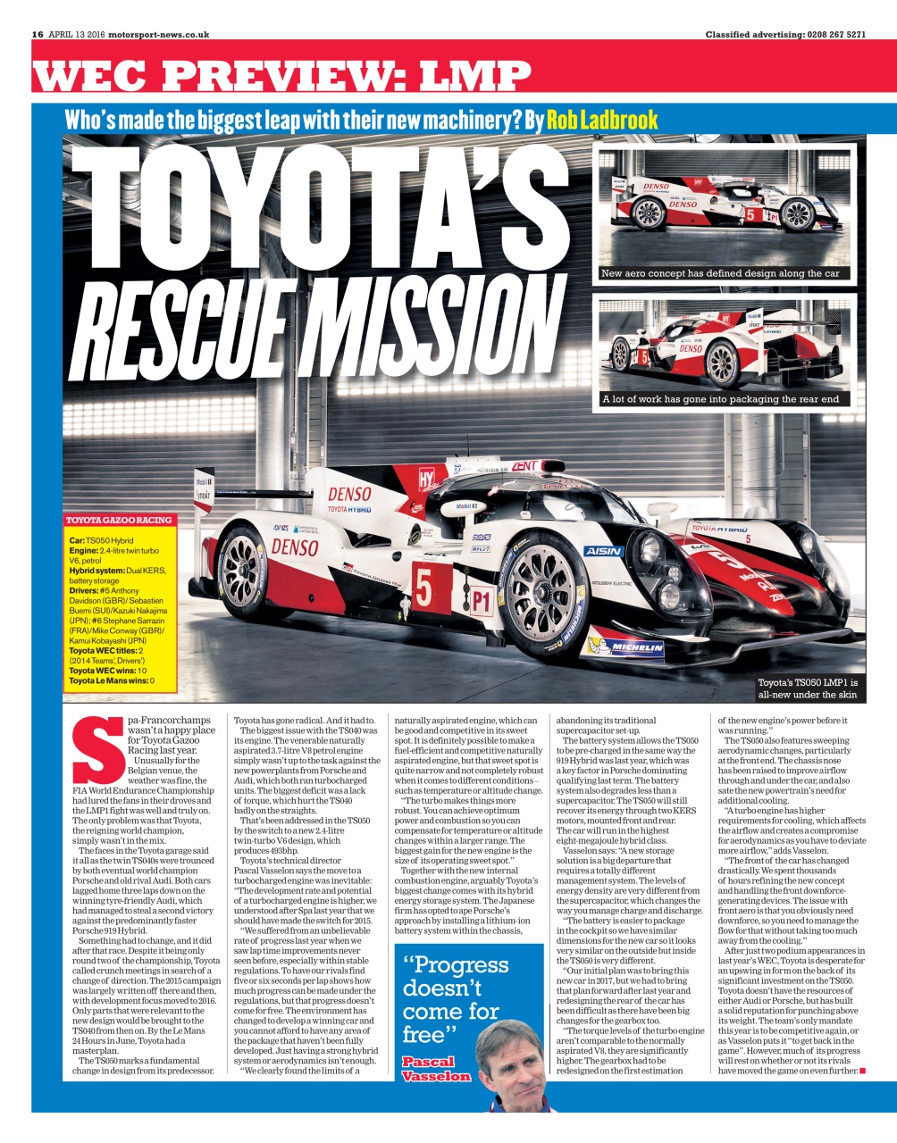 Motorsport News Preview Pages