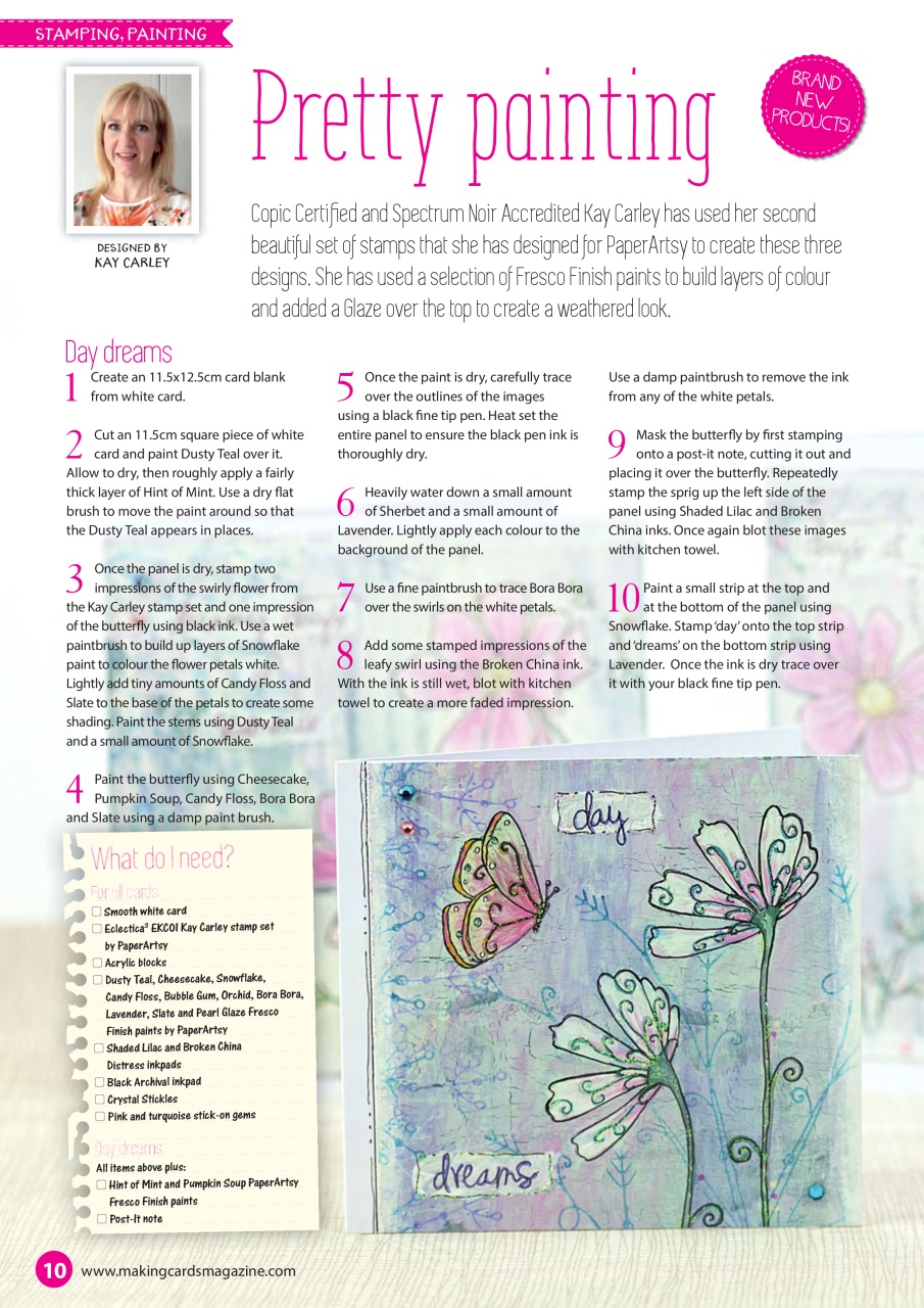 Making Cards & Papercraft Preview Pages