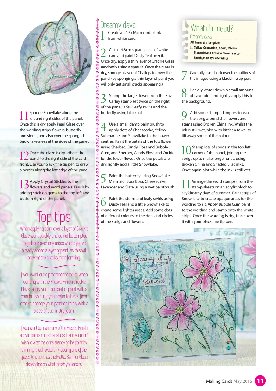 Making Cards & Papercraft Preview Pages