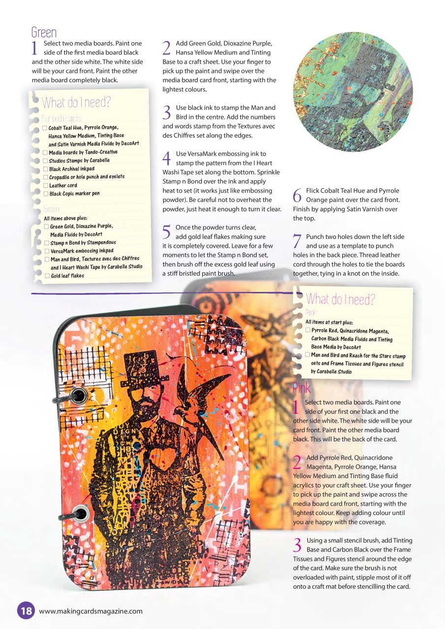 Making Cards & Papercraft Preview Pages