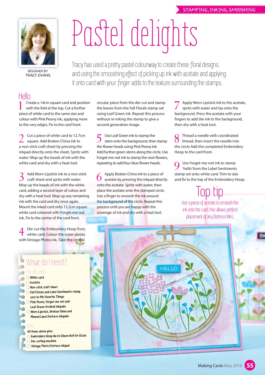 Making Cards & Papercraft Preview Pages