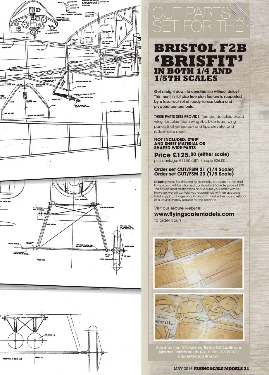 Radio Control Model Flyer Preview Pages