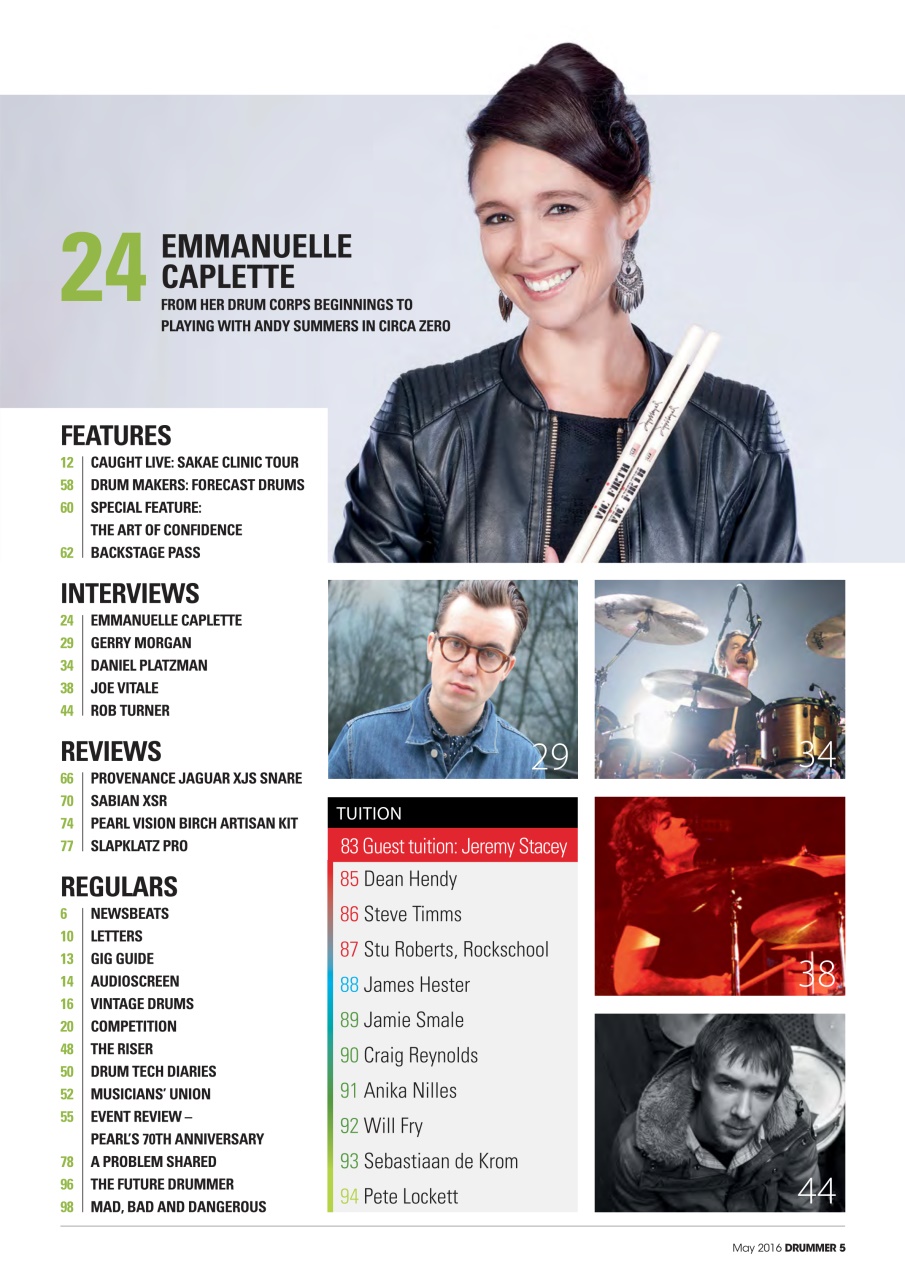 iDrum magazine: Never miss a beat Preview Pages