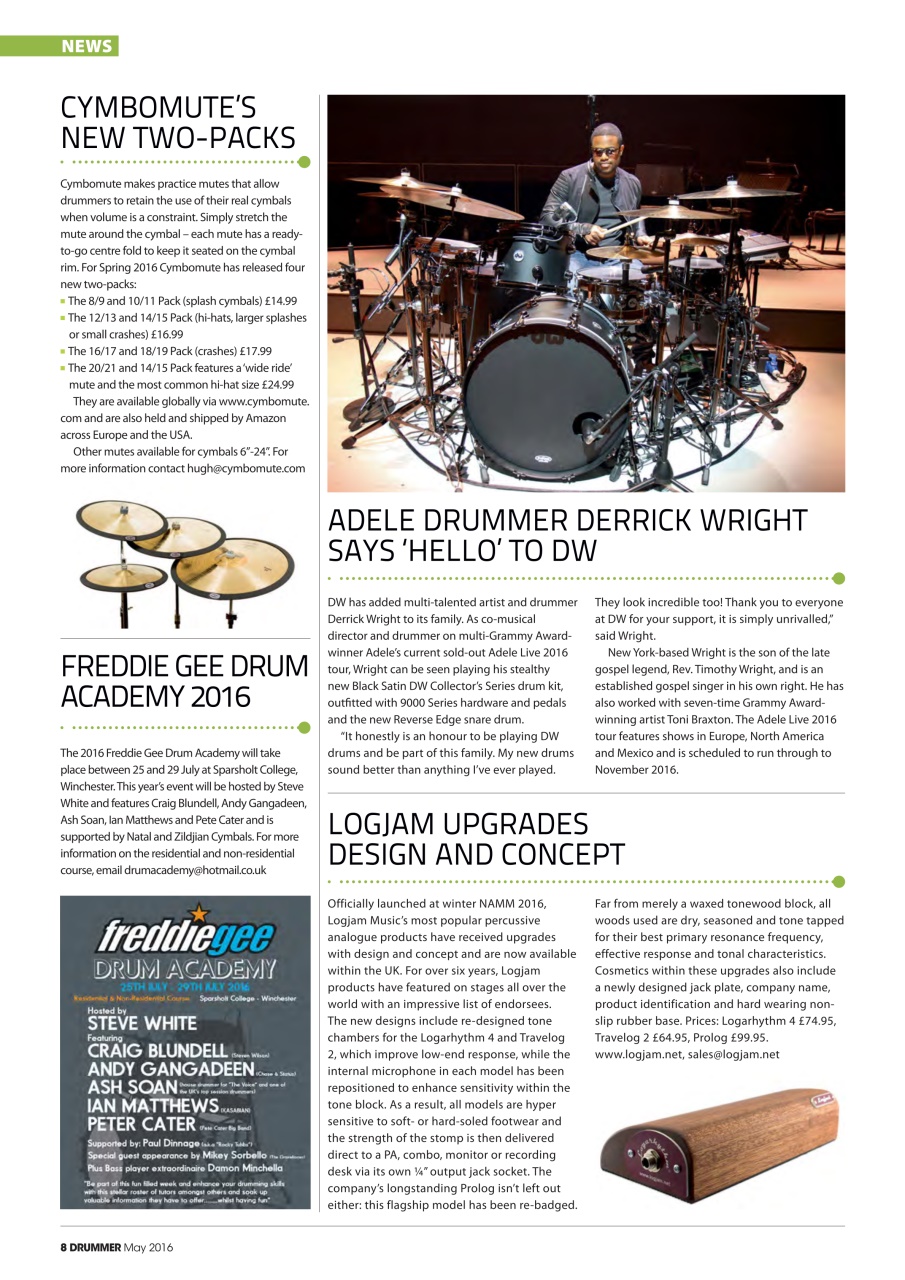 iDrum magazine: Never miss a beat Preview Pages