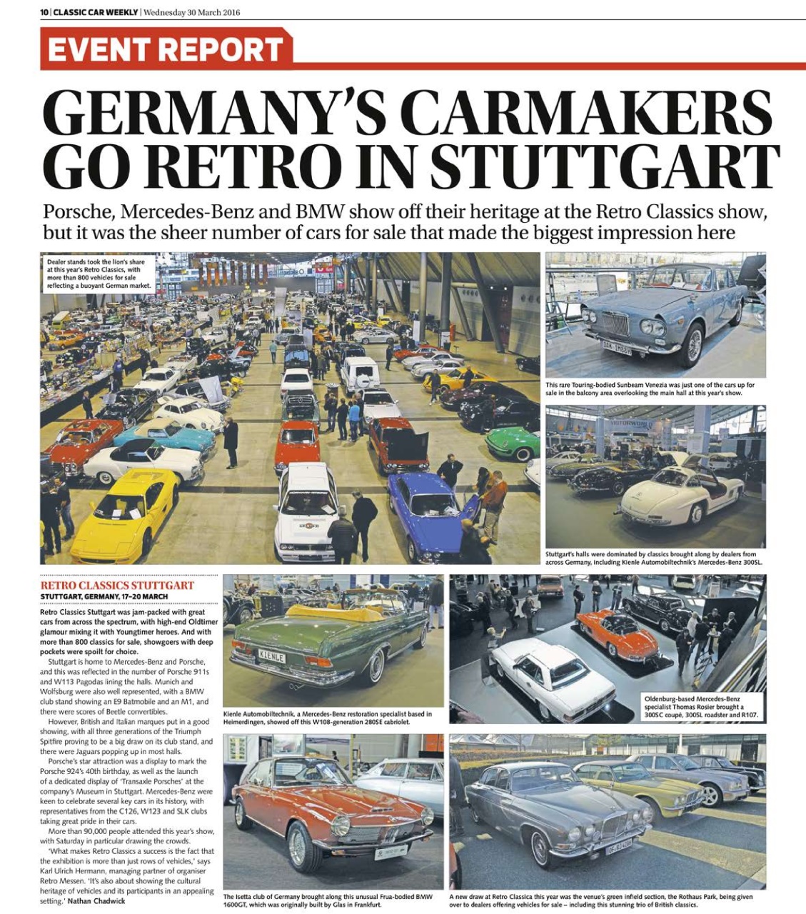 Classic Car Weekly Preview Pages