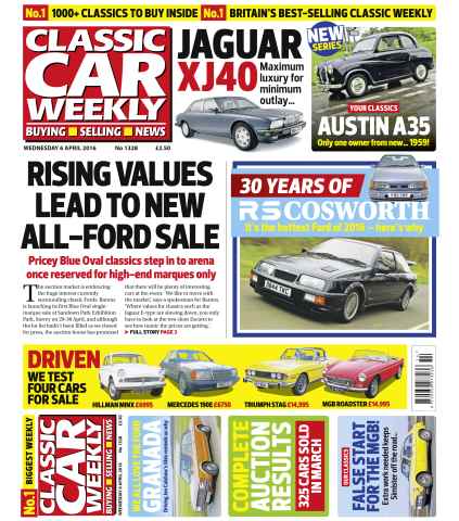 Classic Car Weekly issue 6th April 2016