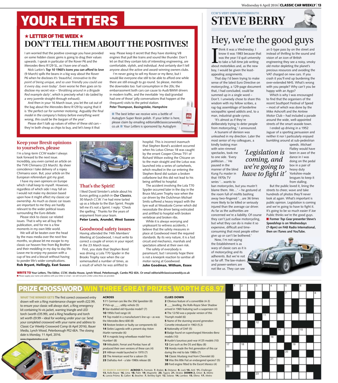 Classic Car Weekly Preview Pages