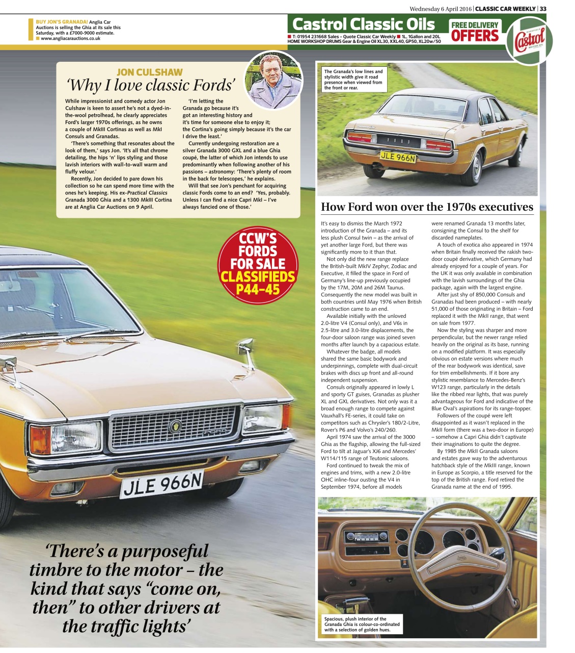 Classic Car Weekly Preview Pages