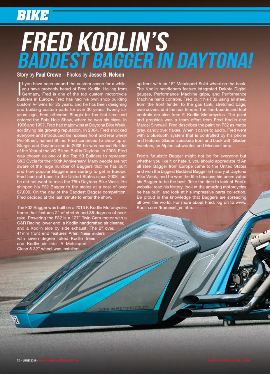 American Bagger Preview Pages