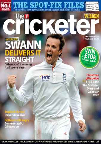 The Cricketer Magazine issue December 2011