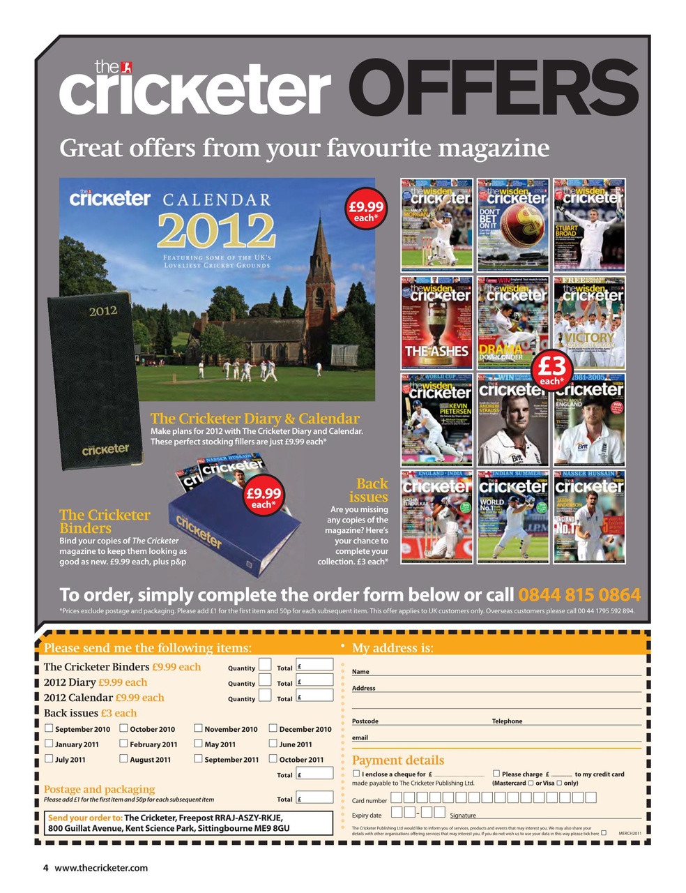The Cricketer Magazine Preview Pages