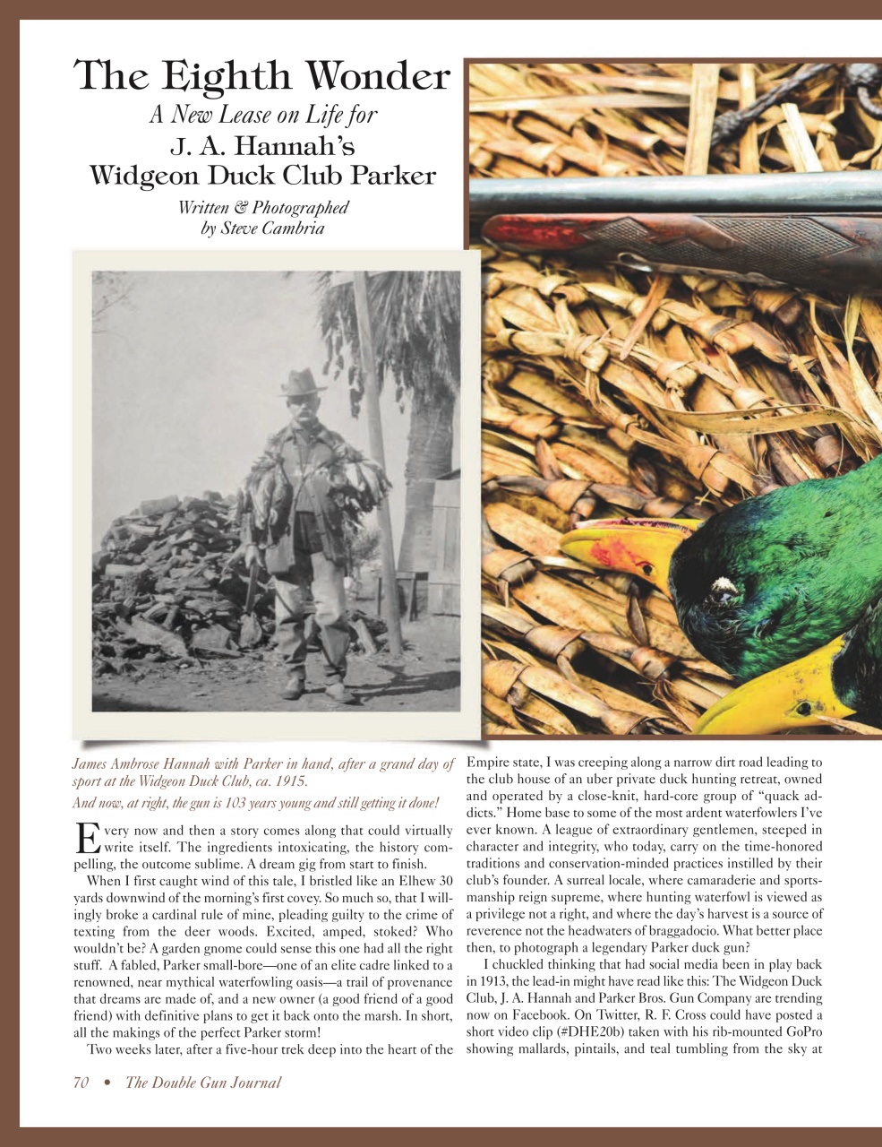 Double Gun Journal Preview Pages