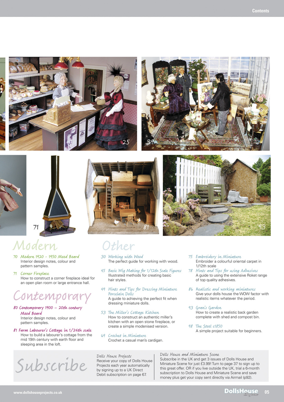 Dolls House Projects-Special Ed. Preview Pages